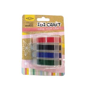 CINTA ROTULADORA MOTEX 9MM X 3MTS SET X 4 BASICOS