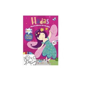 LIBRO HADAS PALETA MAGICA DE COLORES X UNI
