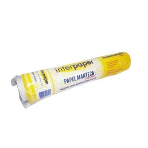 ROLLO PAPEL MANTECA "INTER" 1KG X 38CM X UNIDAD