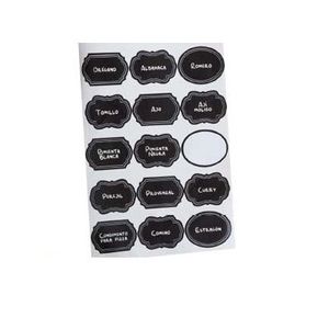 STICKER CONDIMENTOS PARA FRASCOS X UNIDAD