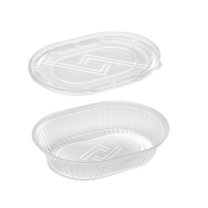 BANDEJAS MICROONDAS "COTNYL" N° 105 OVAL C/ TAPAS X 50 UNID