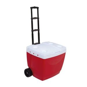 CONSERVADORA MOR 42LTS CON RUEDAS ROJO 25108222