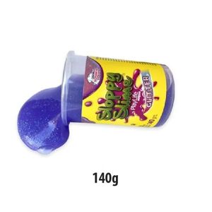 SLIME SLOPPY GLITTER COLORES SURTIDOS POTE X 140GRS