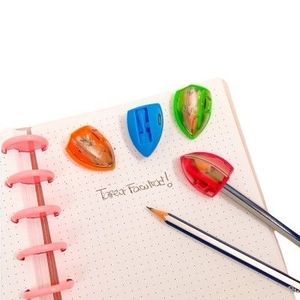 SACAPUNTAS PLASTICO IBI C/ DEPOSITO 820058 X UNIDAD