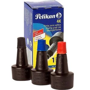 TINTA SELLO PELIKAN 28CC.  X UNIDAD