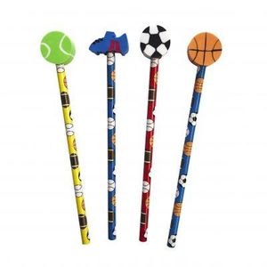 LAPIZ "EZCO" CON GOMA FANTASIA SPORTS X UNIDAD