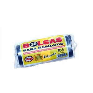 RESIDUO B.D. NEGRA 45 X 60 ROLLO X 30 UNIDADES