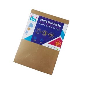 HOJAS PAPEL MISIONERO IBI A4 200GRS PAQ 100HJS X UNID