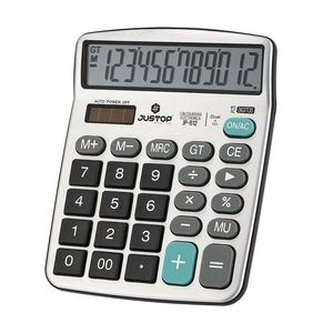 CALCULADORA JUSTOP 12 DIG COD JP-612 X UNIDAD