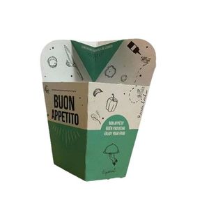 ESTUCHE BIO PAPAS FRITAS CON DIPPER IMPRESO X UNIDAD