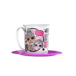 SET TAZA CON PLATO LOL X UNID