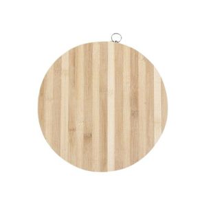 TABLA DE BAMBOO REDONDA RAYADA X UNIDAD