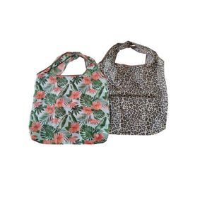 BOLSAS DE TELA COMPRAS TROPICAL X UNIDAD