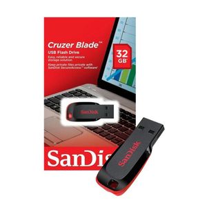 PENDRIVE "SANDISK" 32GB CRUZER BLADE X UNIDAD