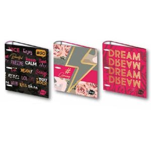 CARPETAS ESCOLARES GLAM 3X40 X UNIDAD