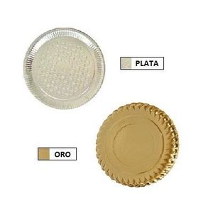 PLATOS CARTON REDONDO N° 1 -16CM- X UN