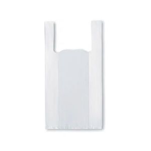 BOLSAS CAMISETA AD 45 X 60 BLANCAS X 100 UNID