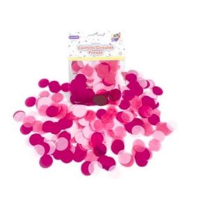 CONFETTI CIRCULOS FRESAS BOLSA X 15GRS