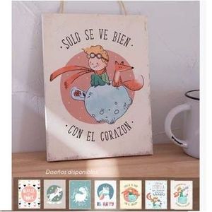PLACA COLGANTE 15X20 INFANTIL X UNIDAD