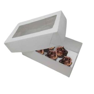 CAJAS 27 X 14 X 10 BASE Y TAPA C/ VENTANA "STAR" X UNIDAD