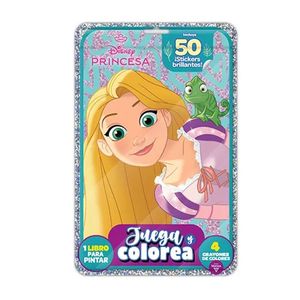 JUEGA Y COLOREA PRINCESAS EN SOBRE X UNID