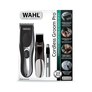 CORTAPELO RECORTADORA Y TRIMMER COMBO WAHL GROOM PRO INALMBRICO 3PZS