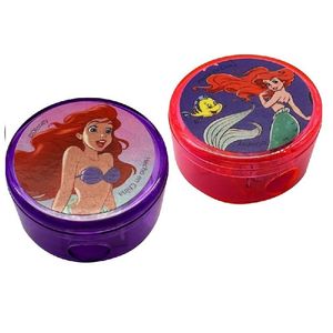 SACAPUNTAS PLASTICO CON DEPOSITO LA SIRENITA X UNI