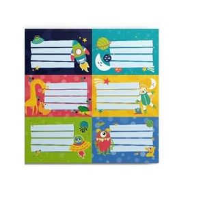 ETIQUETAS ESCOLARES NENE 12 UNID X BLISTER