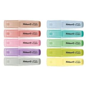 RESALTADORES PELIKAN FLASH PASTEL X UNIDAD