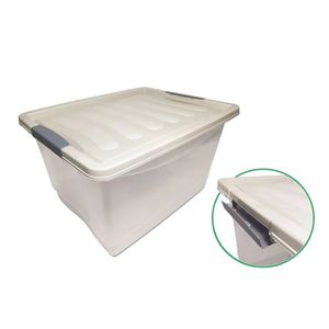 CAJA ORGANIZADORA C/ TRABA 18L TRASL 30X36X22 X UNID
