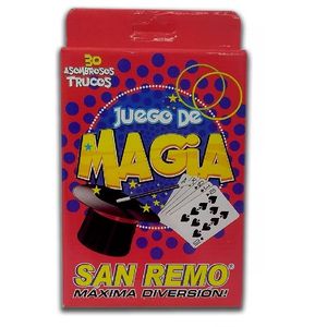JUEGO DE MAGIA SAN REMO CAJA X UNID