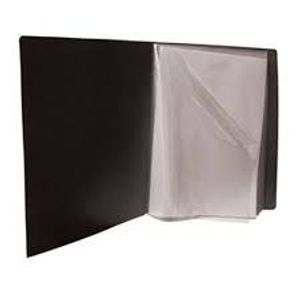 CARPETAS PLASTICAS IBI A4 CON 40 FOLIOS X UNIDAD