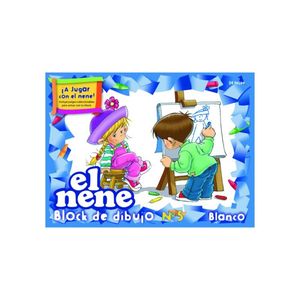 BLOCK DIBUJO EL NENE N°5 BLANCO X 24HJS