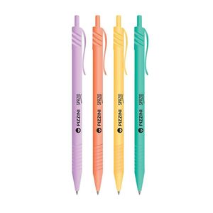 BOLIGRAFOS PIZZINI RETRACTILES T/ AZUL X UNIDAD