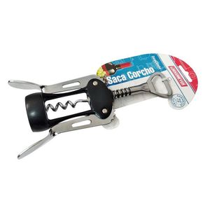 DESTAPADOR SACACORCHO D/ ALETA INOXIDABLE COD 523 X UNID