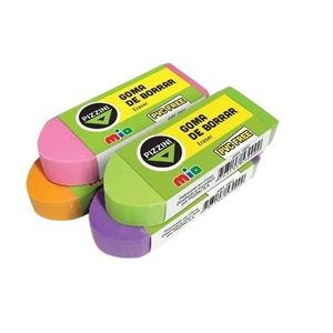 GOMAS DE BORRAR LAPIZ "PIZZINI" COLOR MIO GEC X UNID
