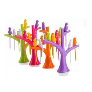 PINCHE PICADAS ARBOL PAJARITOS X 6