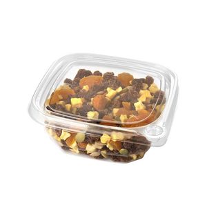 POTES PET CUADRADO C/ TAPA EVIDENCIA APERT 240ML X 10 UNIDADES