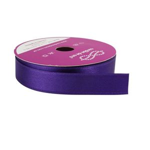 CINTA RASO DOBLE FAZ VIOLETA 15MM X 10MTS X UN