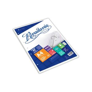 REPUESTO ESCOLAR RIVADAVIA A4 CUADRO X 48HJS