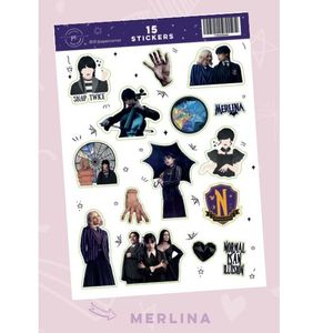 STICKERS PC MERLINA X UNID