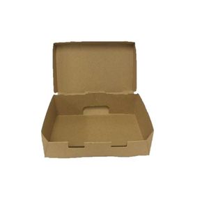 CAJA BIO PARA 6 EMPANADAS -DELIVERY MEDIANA- 20X13X7 X UNID