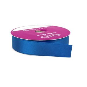 CINTA RASO DOBLE FAZ AZUL FRANCIA 15MM X 10MTS X UN