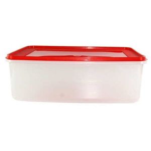 TAPER PLASTICO RECT C/ TAPA 8L X UNIDAD