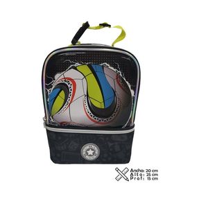 LUNCHERA TELA PELOTA DE FUTBOL X UNI