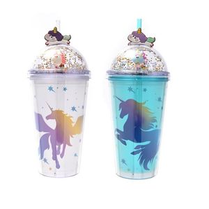 VASO INFANTIL 450ML UNICORNIO X UNIDAD