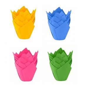 TULIPAS CUPCAKE MPACK N° 16 COLOR X PACK 50 UNID
