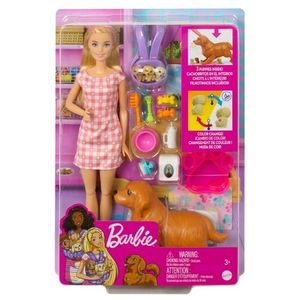 MUÑECA BARBIE - CACHORROS RECIEN NACIDO MATTEL X UNID