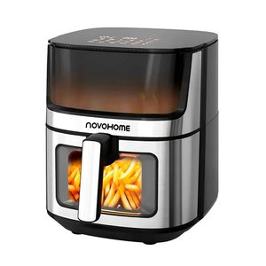 FREIDORA DE AIRE NOVOHOME 8.5 LTS 802WIX 10 FUNCIONES 1700W