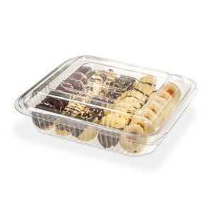 BANDEJAS PET "BANDEX" T/ BISAGRA N° 105 RECT X 50 UNIDAD